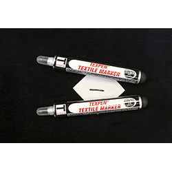 X68376B: Indelible Marking Pens, Black (set of 2)