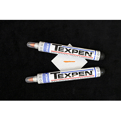 X68376C: Indelible Marking Pens, Orange (set of 2)