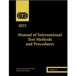 03022A 2022 AATCC Manual of International Test Methods and Procedures (Printed)