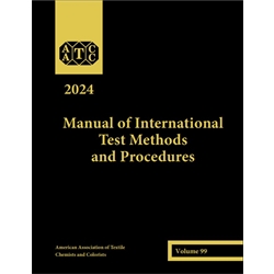 03024A: 2024 AATCC Manual of International Test Methods and Procedures (Print)