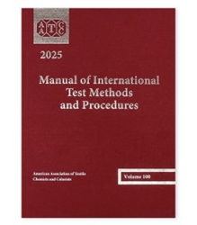 03025A: 2025 AATCC Manual of International Test Methods and Procedures (Print)